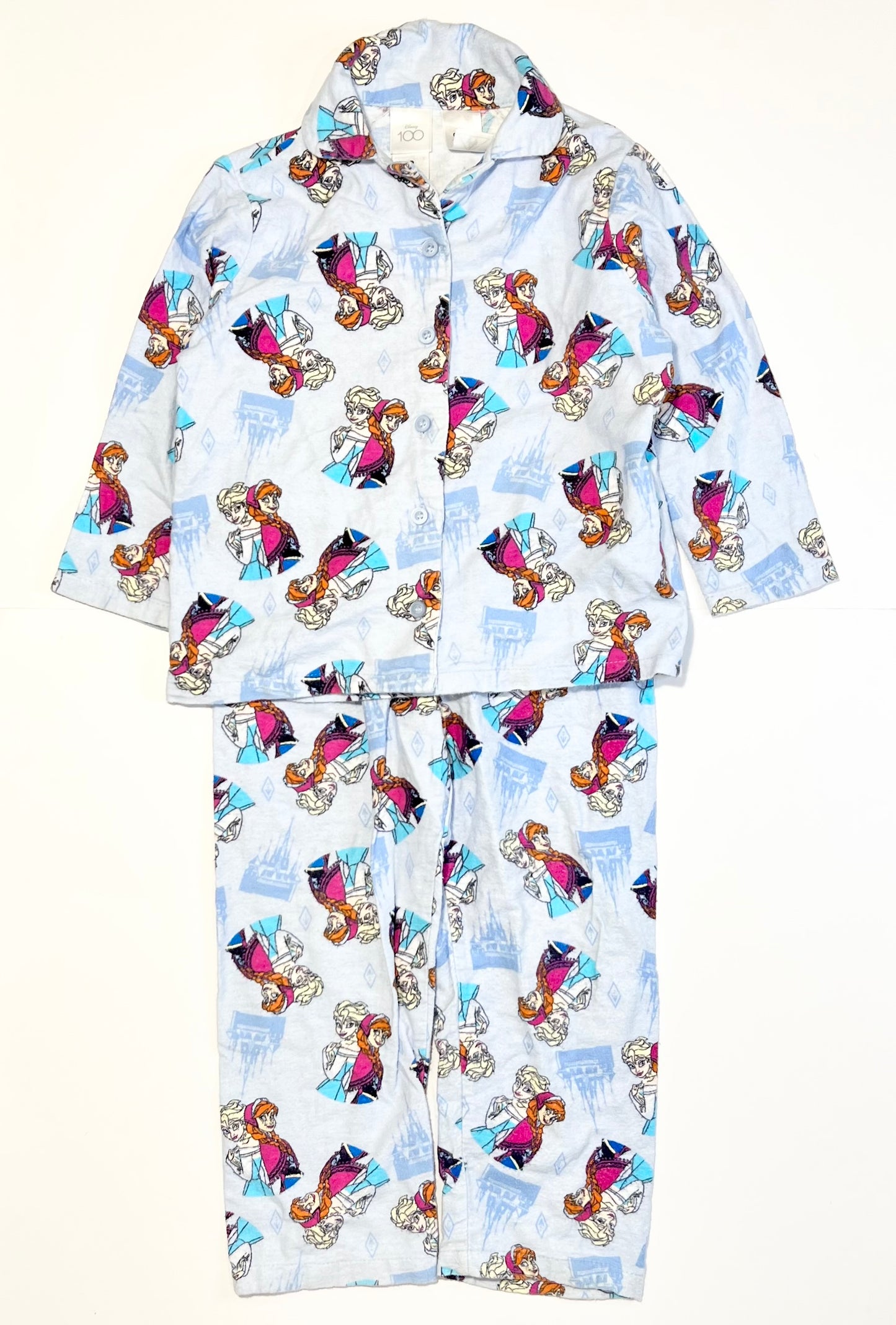 Flannelette Frozen pyjamas - Size 3