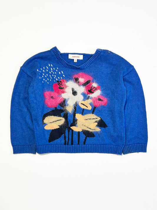 Blue knit jumper - Size 3