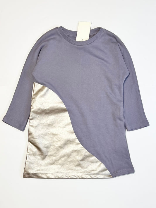 Grey sweater dress brand new - Size 3-4