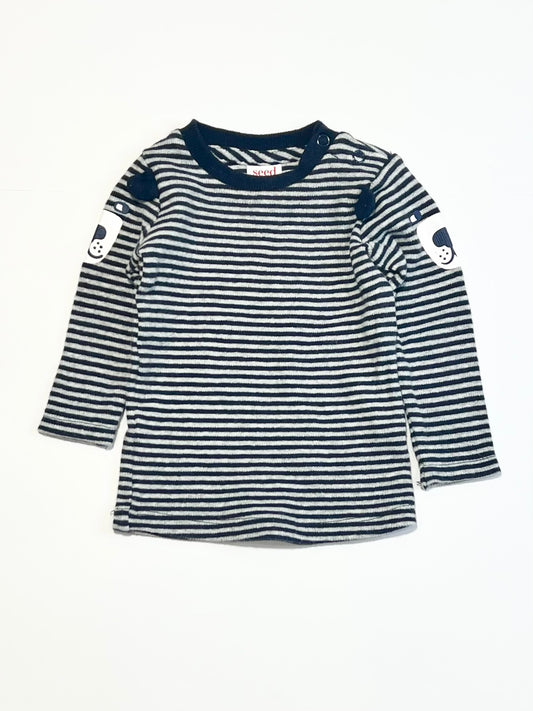 Striped ribbed top - SIze 000