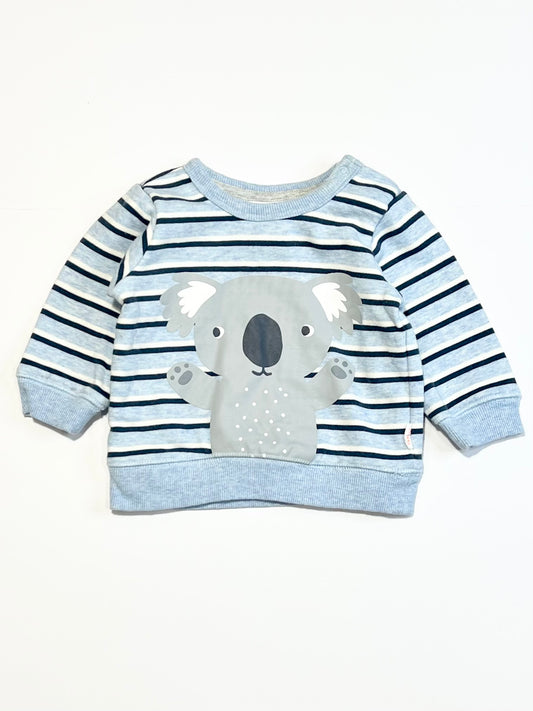 Blue koala sweater - Size 000