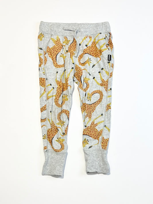 Giraffe jersey pants - Size 4