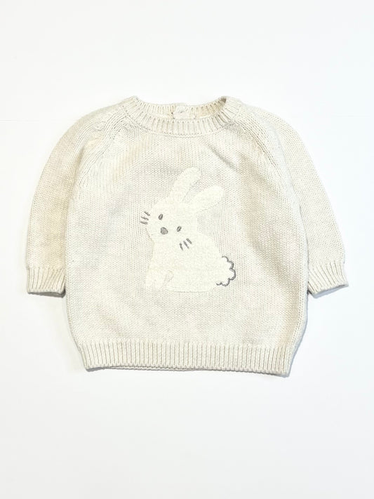 Bunny knit jumper - Size 000
