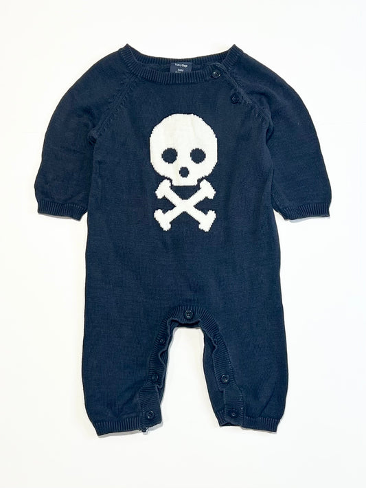 Navy knit onesie - Size 000