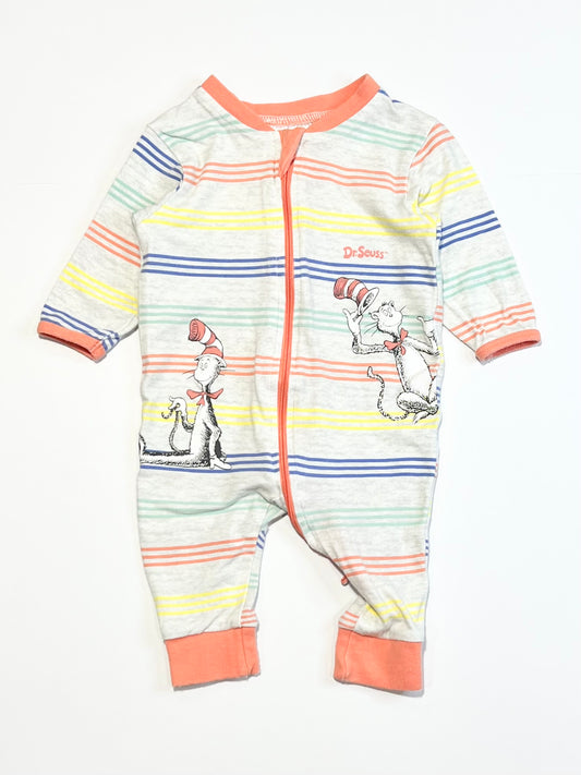 Cat in the Hat onesie - Size 000