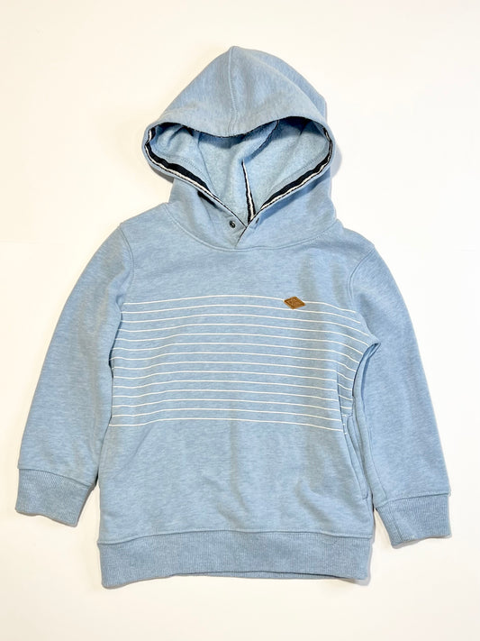 Blue striped hoodie - Size 4