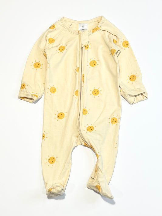 Happy suns zip onesie - Size 000