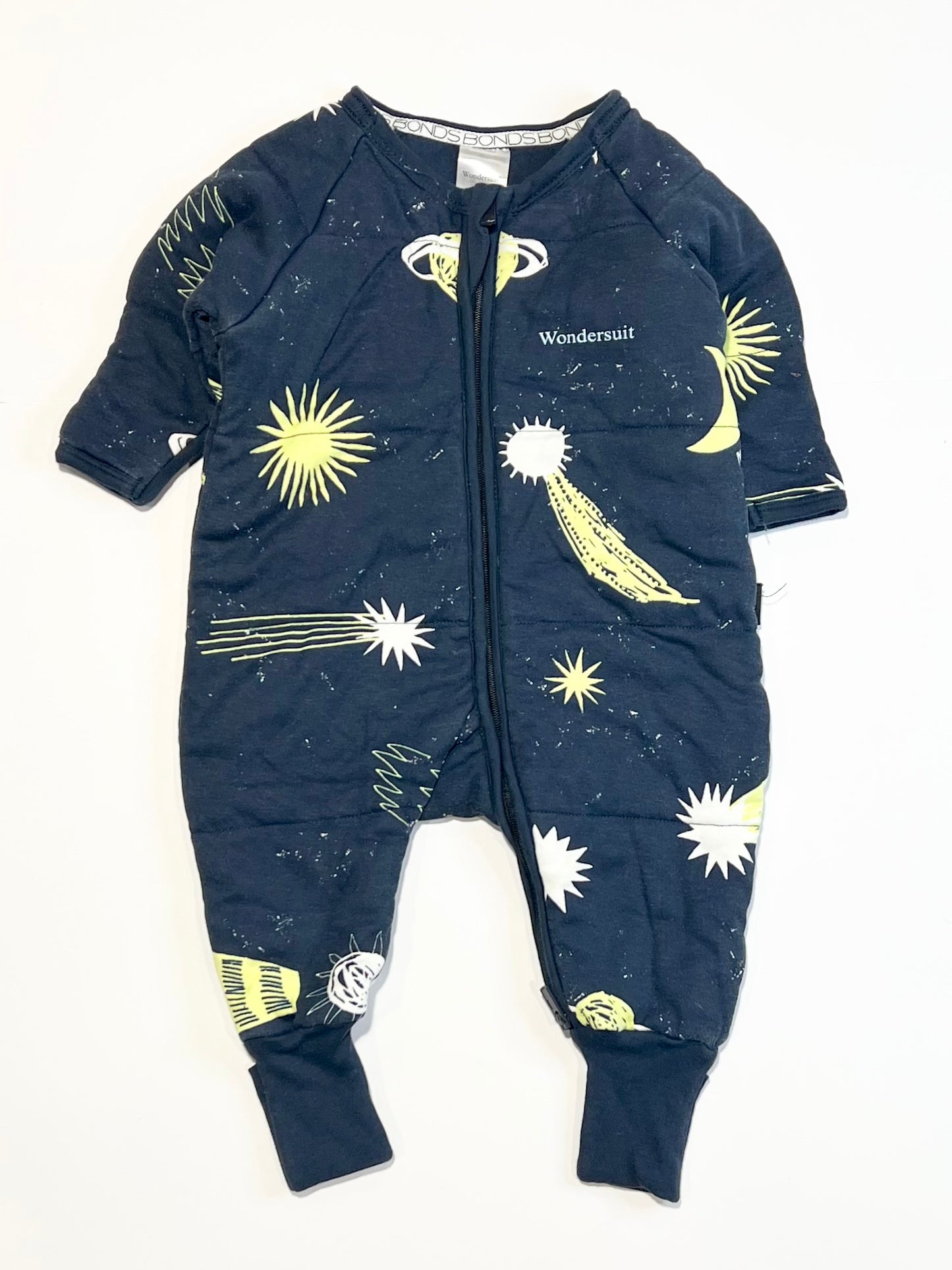 Padded Zippy Wondersuit - Size 000