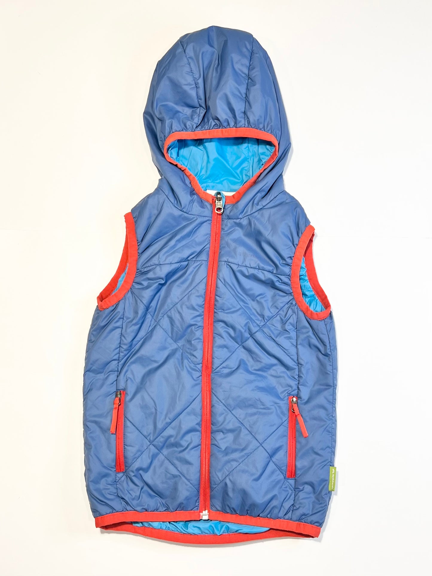 Hooded puffer vest - Size 4