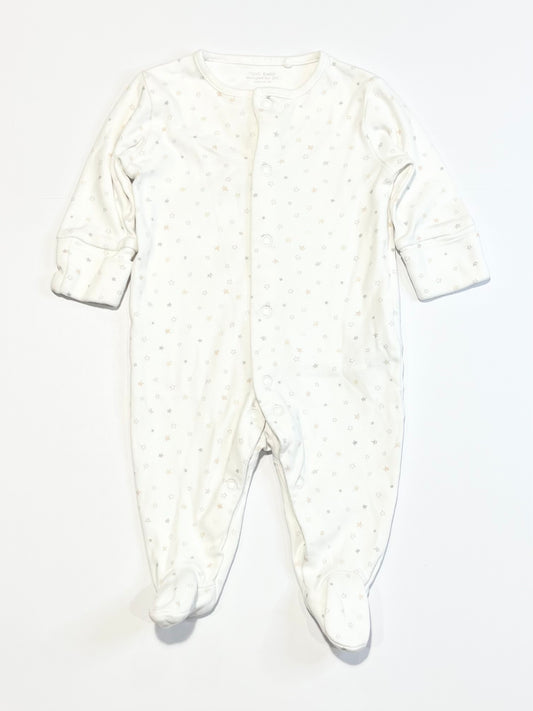 White stars onesie - Size 000