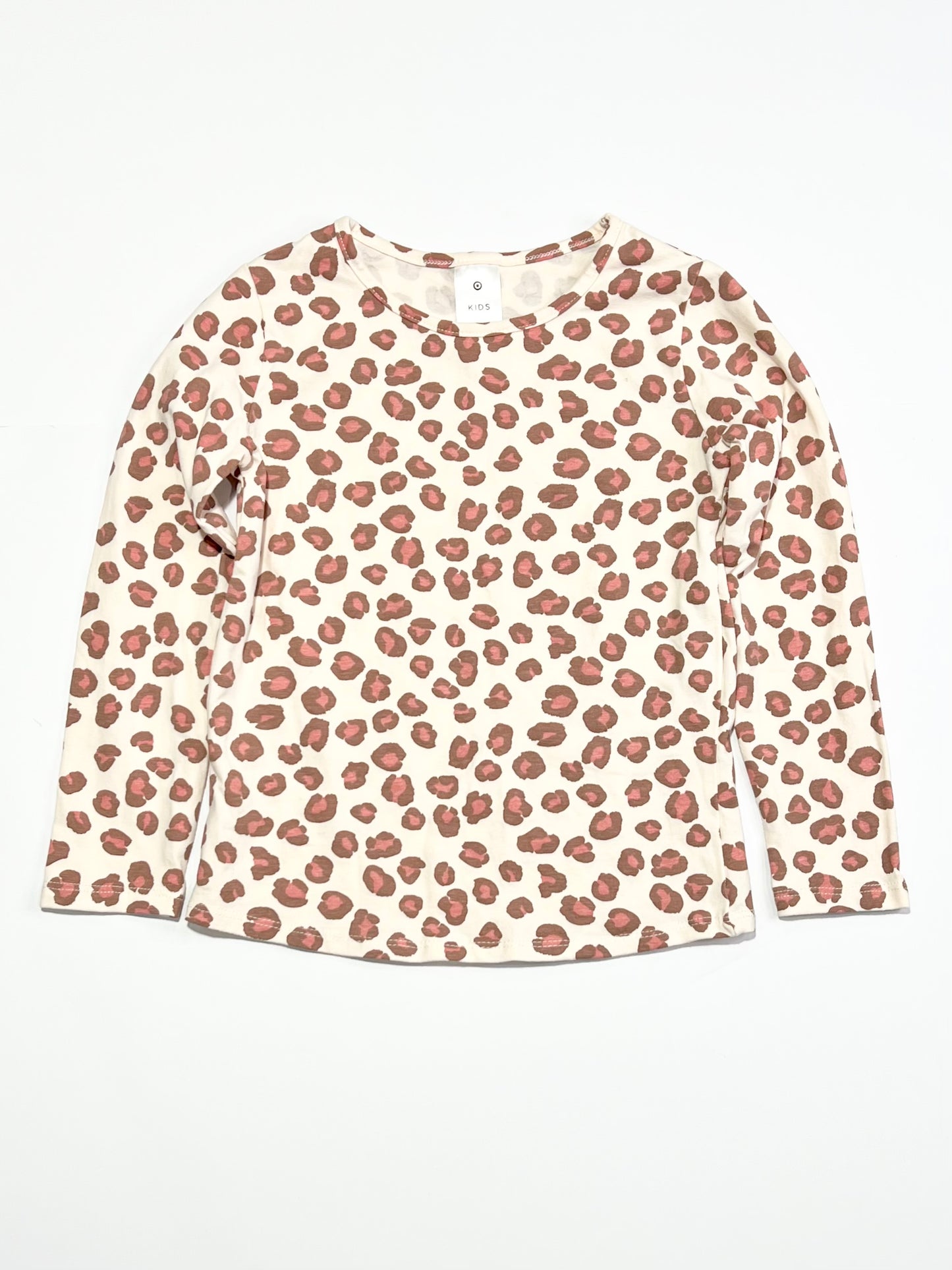 Animal print top - Size 4