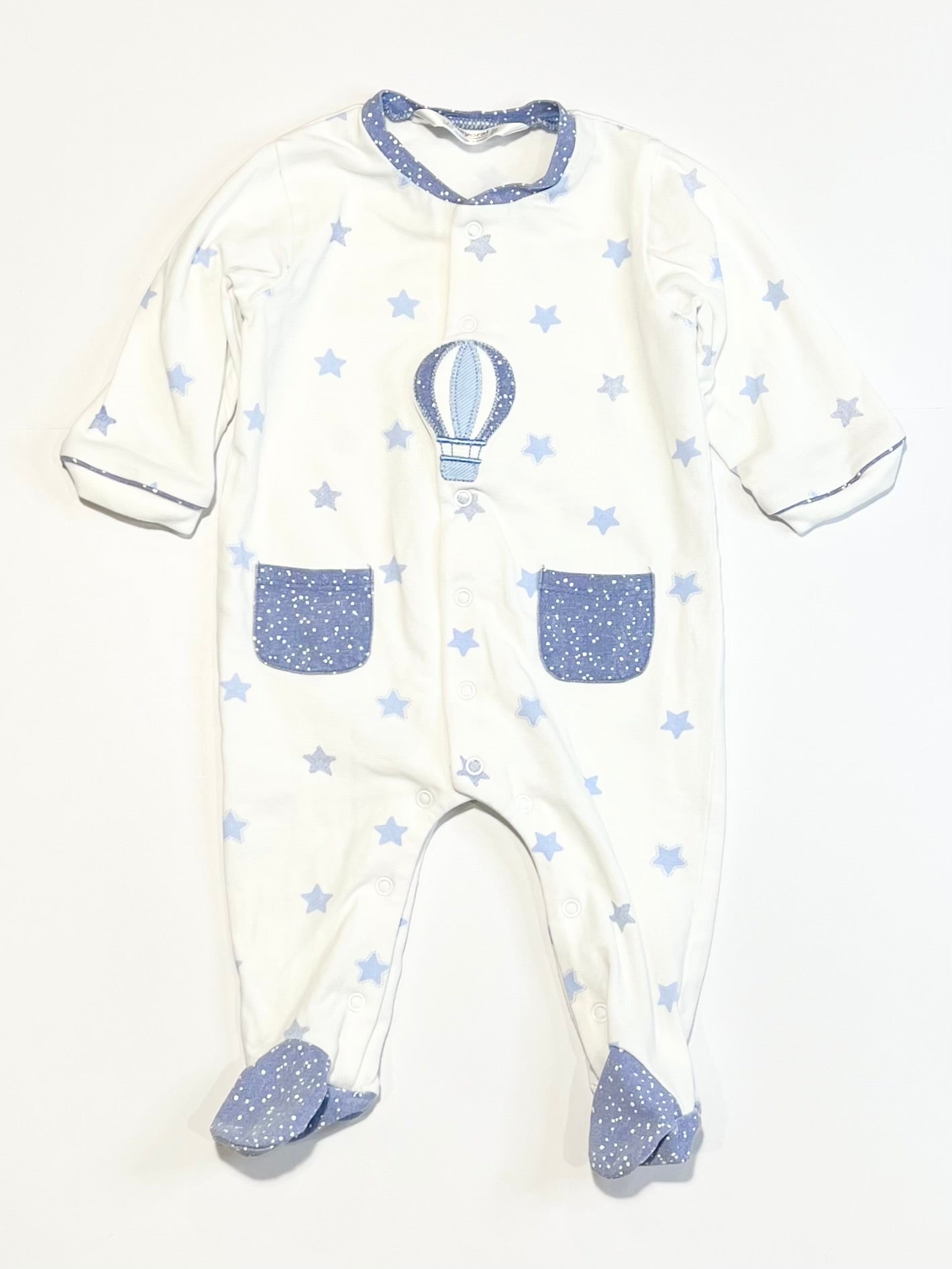 Hot air balloon onesie - Size 1-2 months