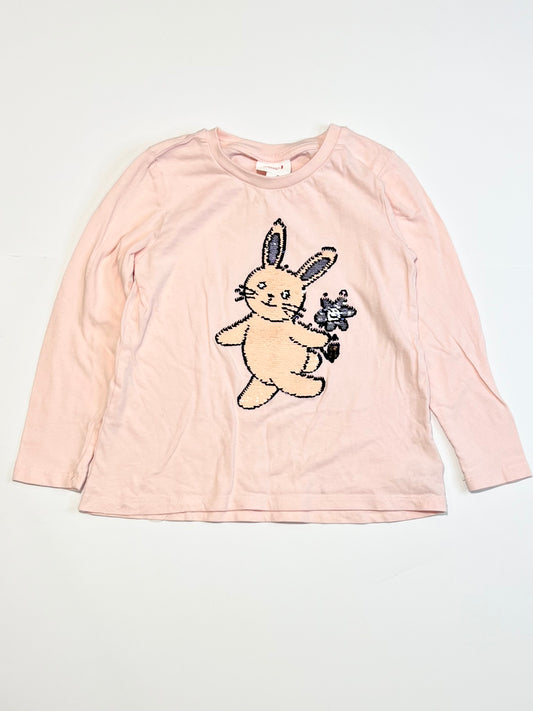 Sequined bunny top - Size 4