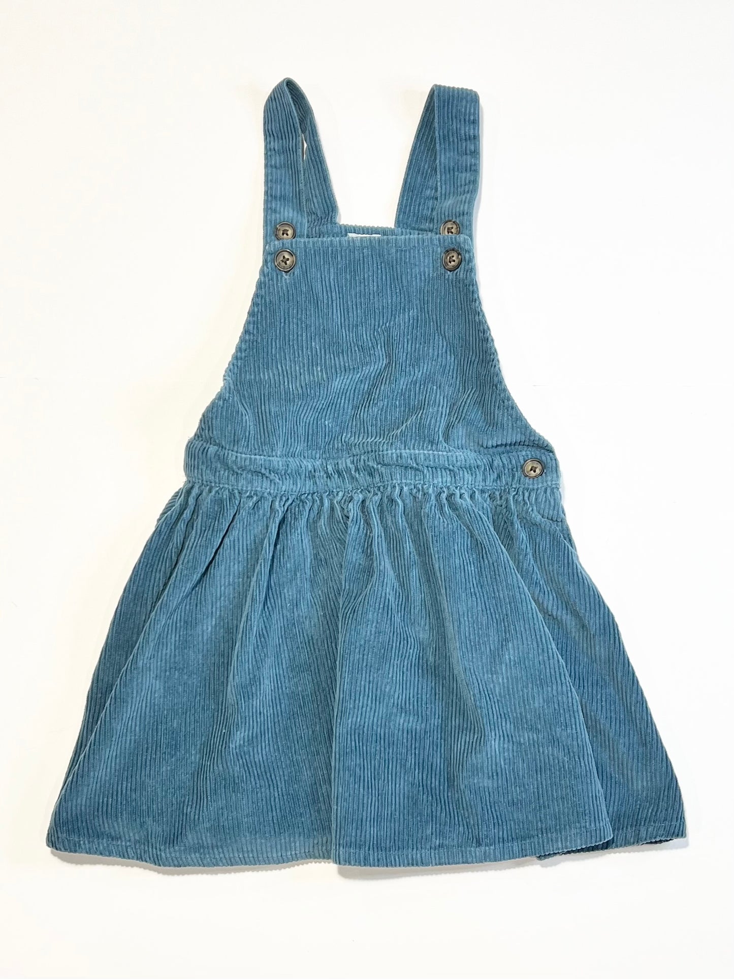 Corduroy pinafore - Size 4