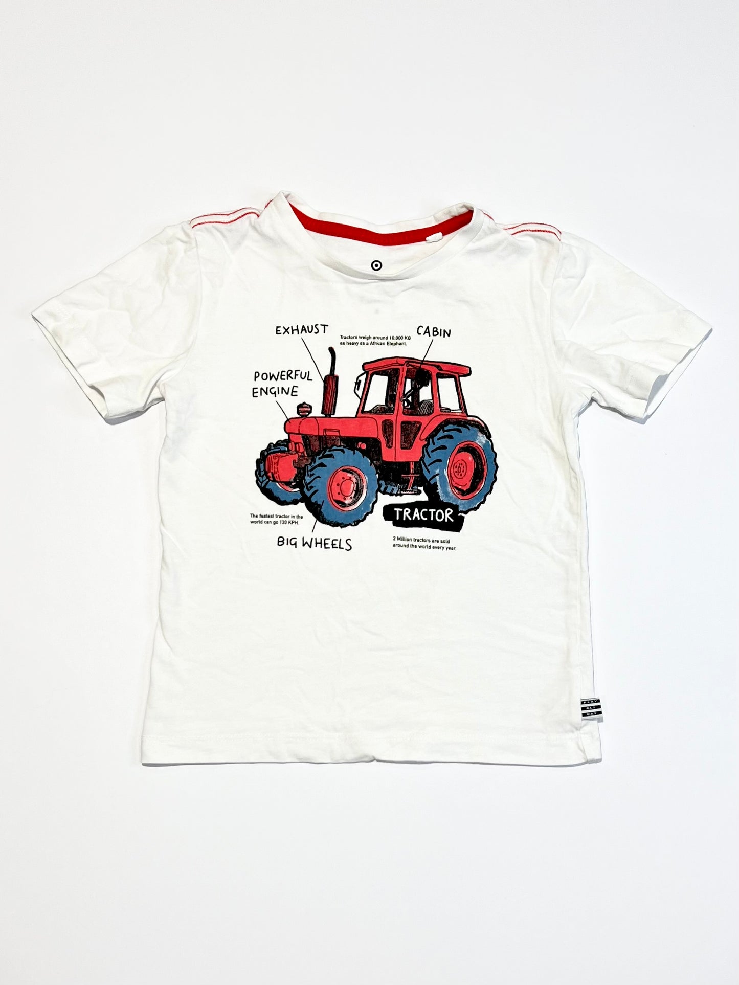 Tractor tee - Size 4