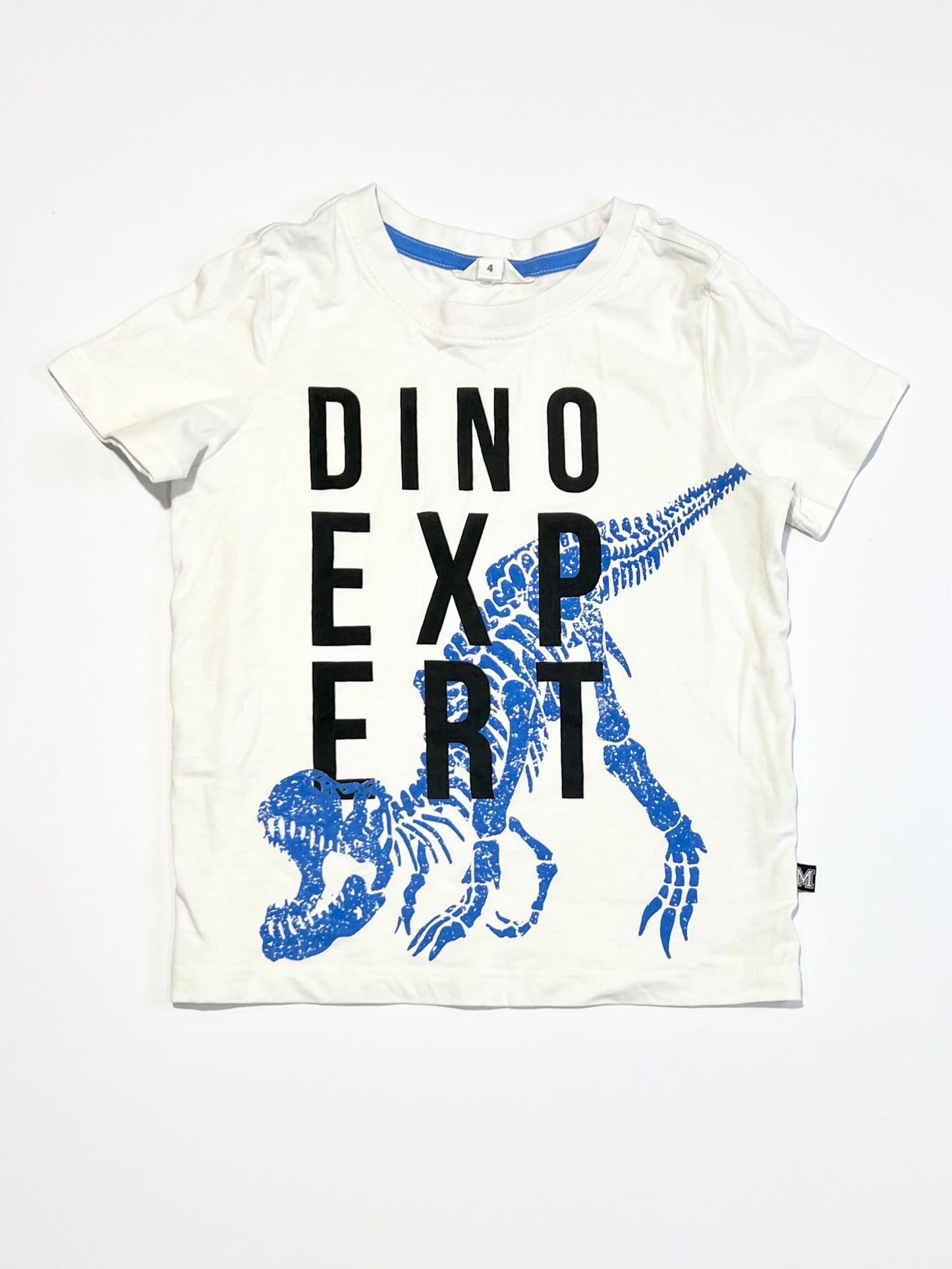Dino expert tee - Size 4