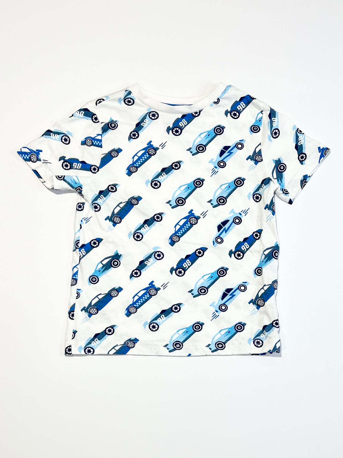 Race cars tee - Size 4-5