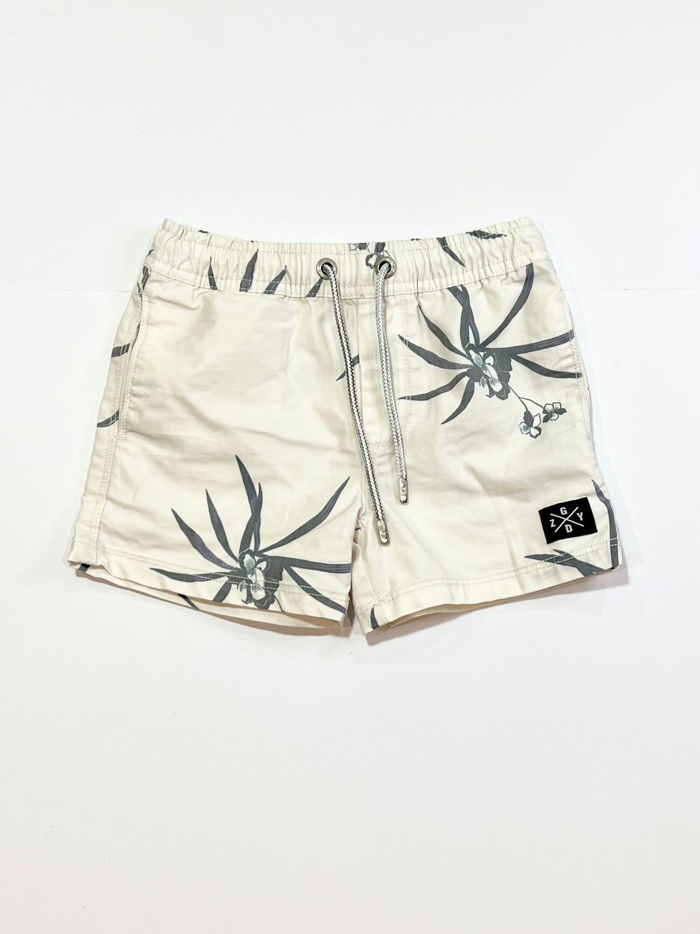 Leafy floral boardies - Size 4