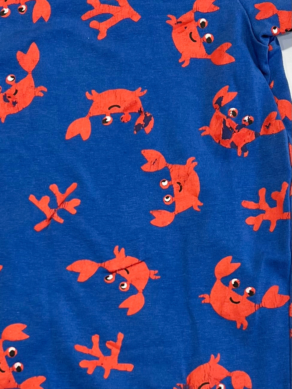 Blue crabs tee - Size 4