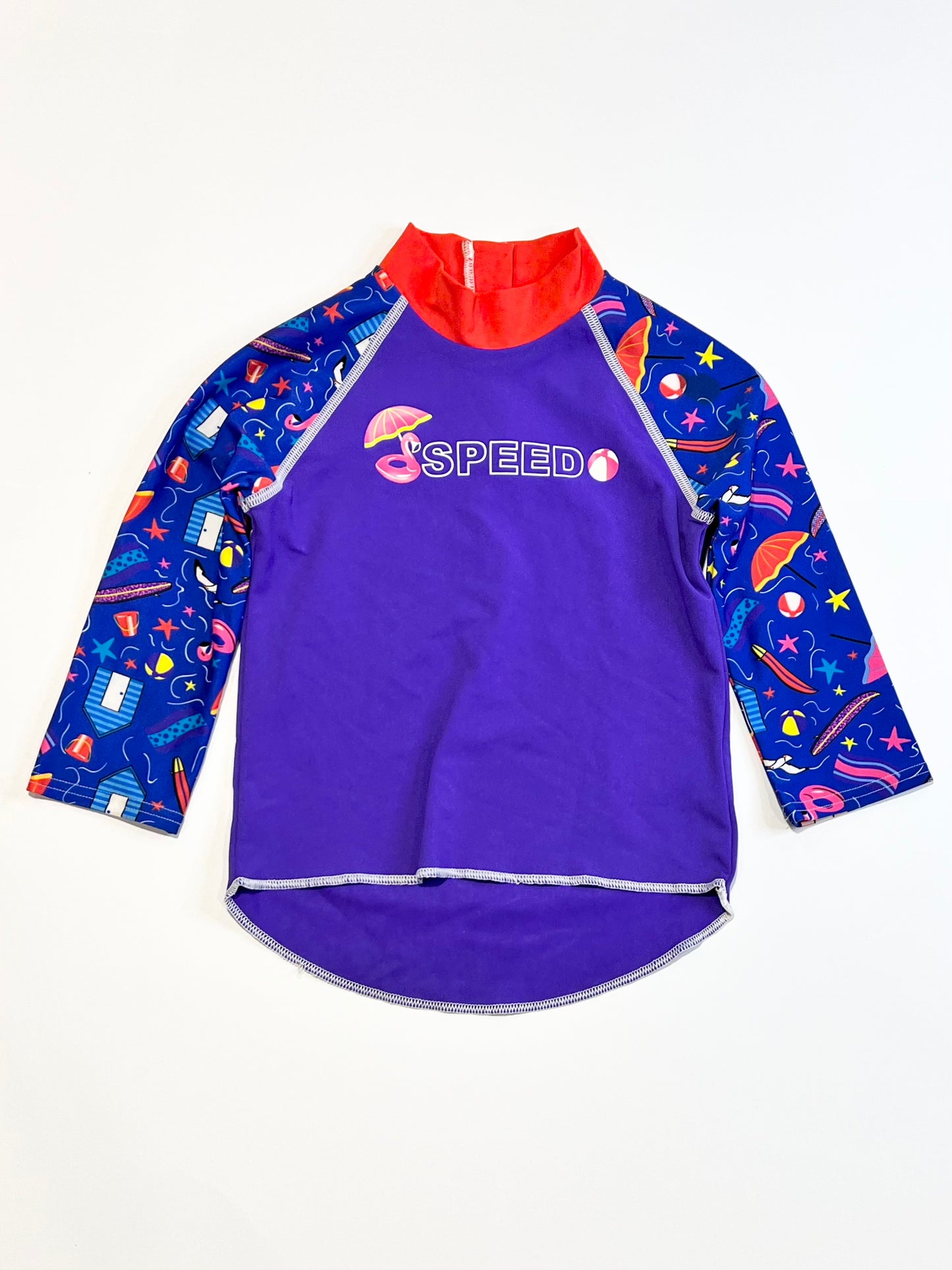 Purple rashie - Size 4