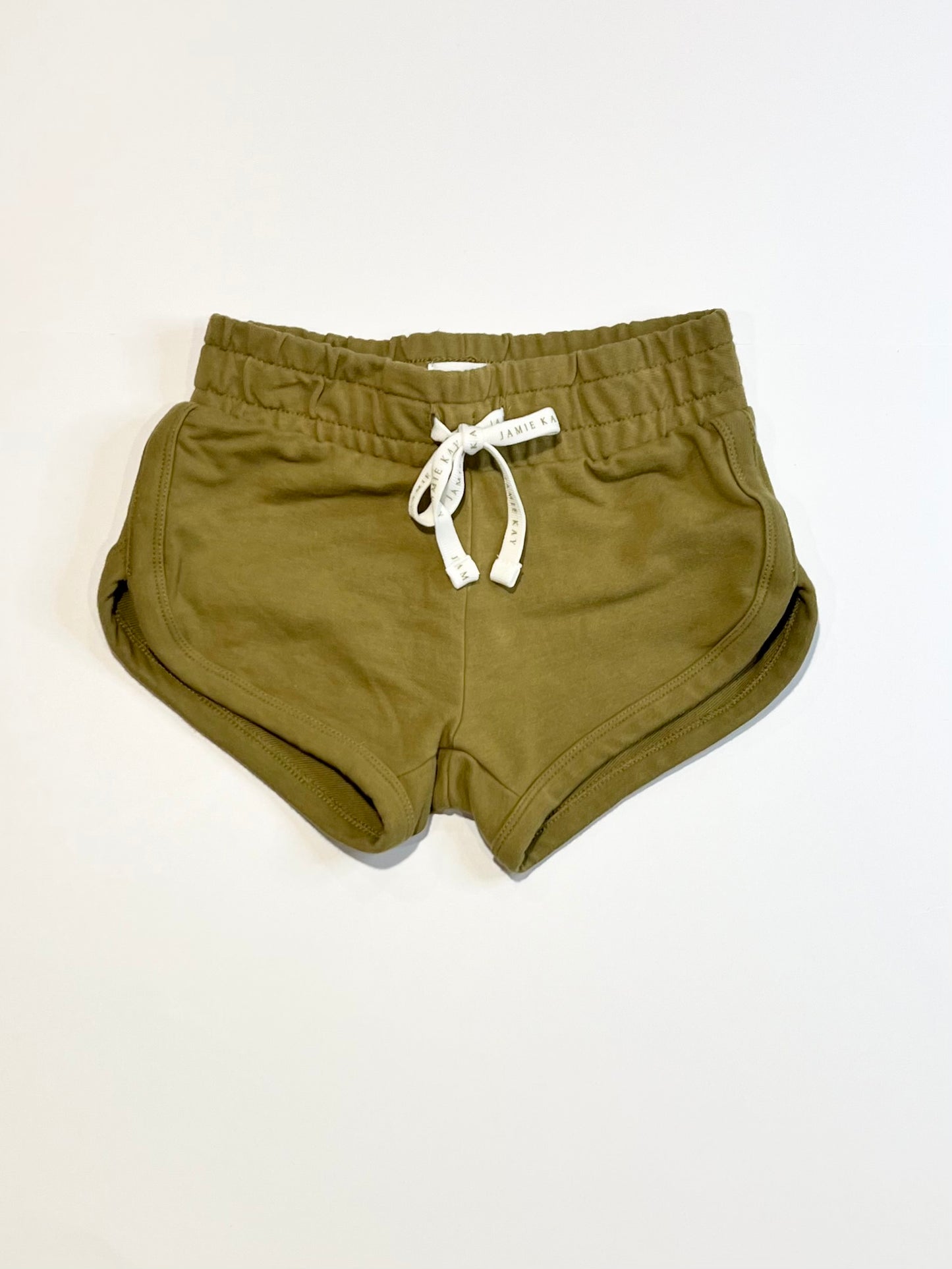 Green jersey shorts - Size 4