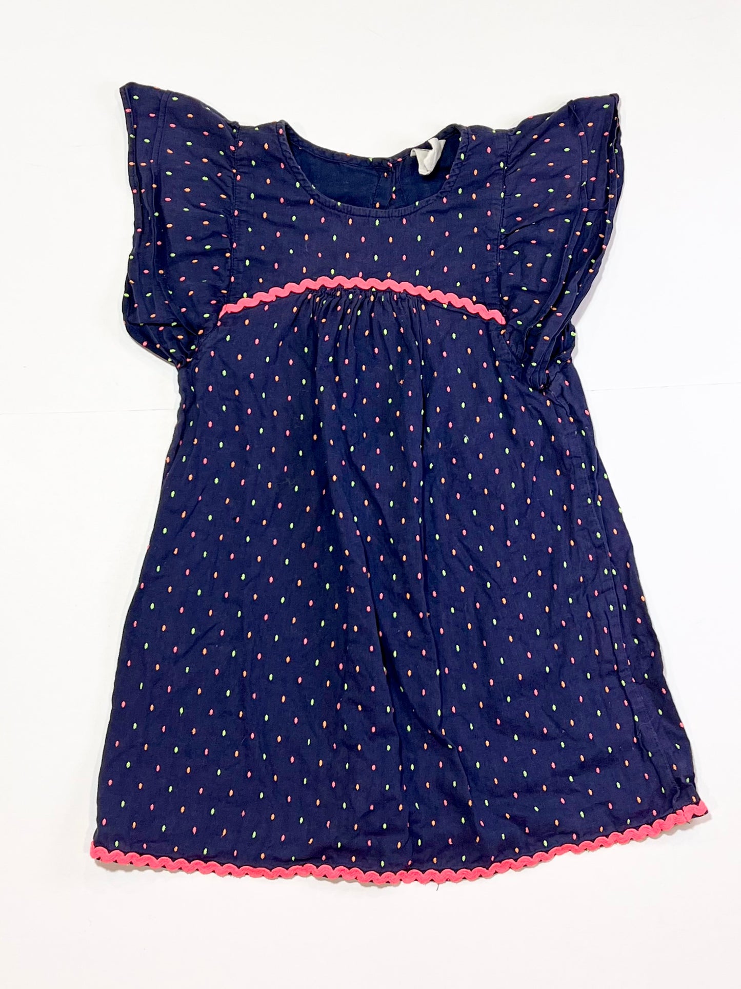 Navy speckled dress - Size 4