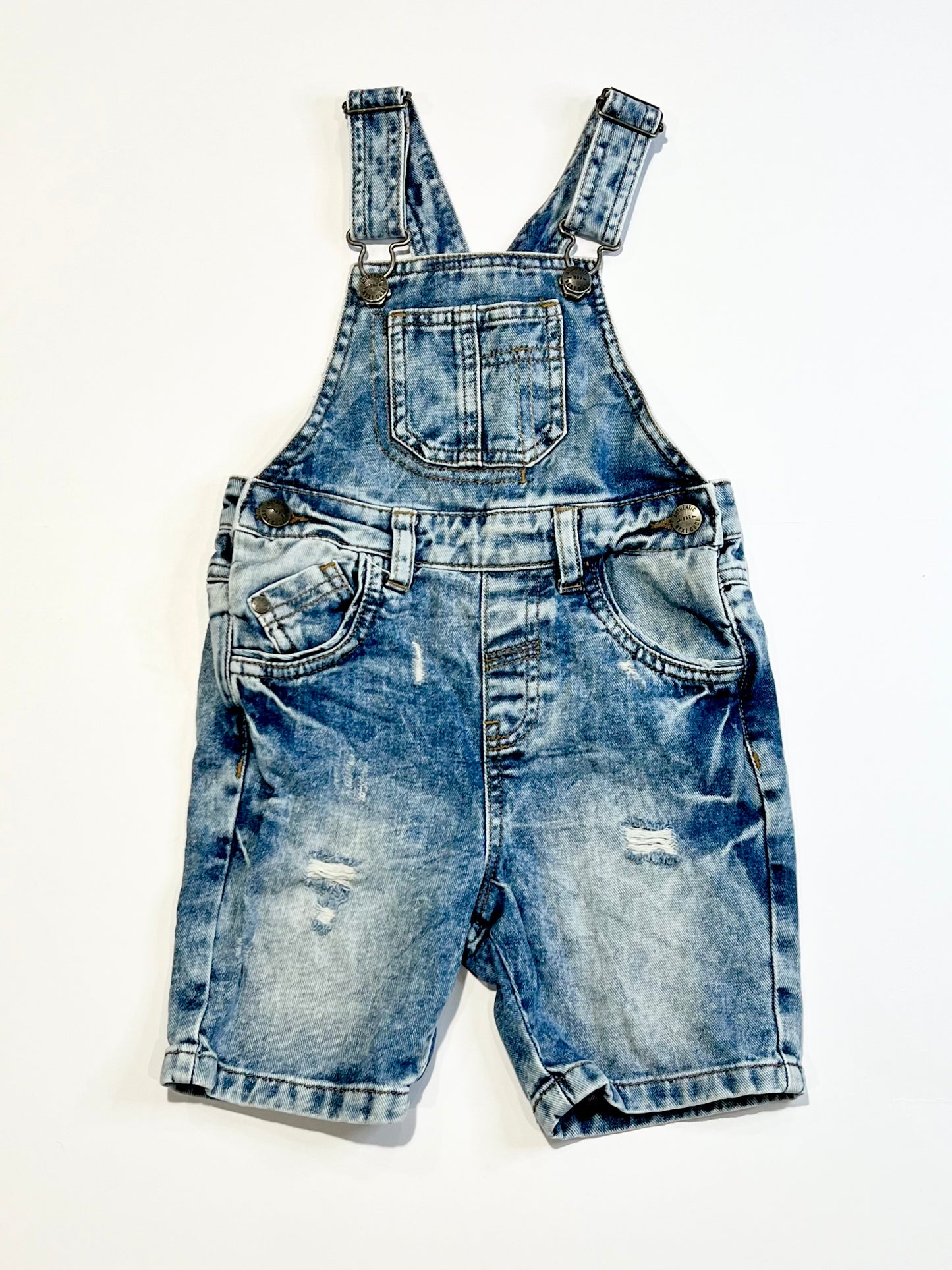 Denim overalls - Size 3-4