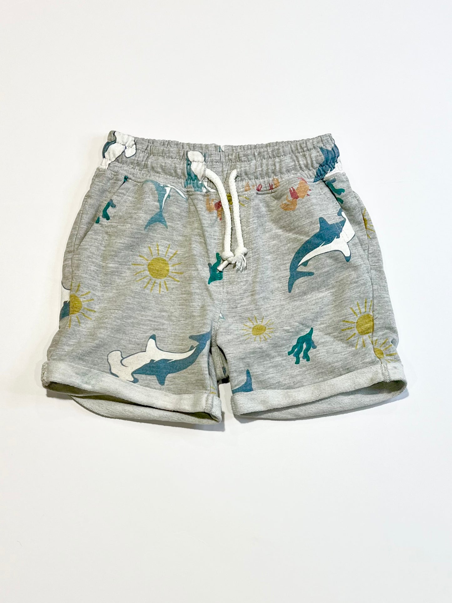 Sharks sweat shorts - Size 3