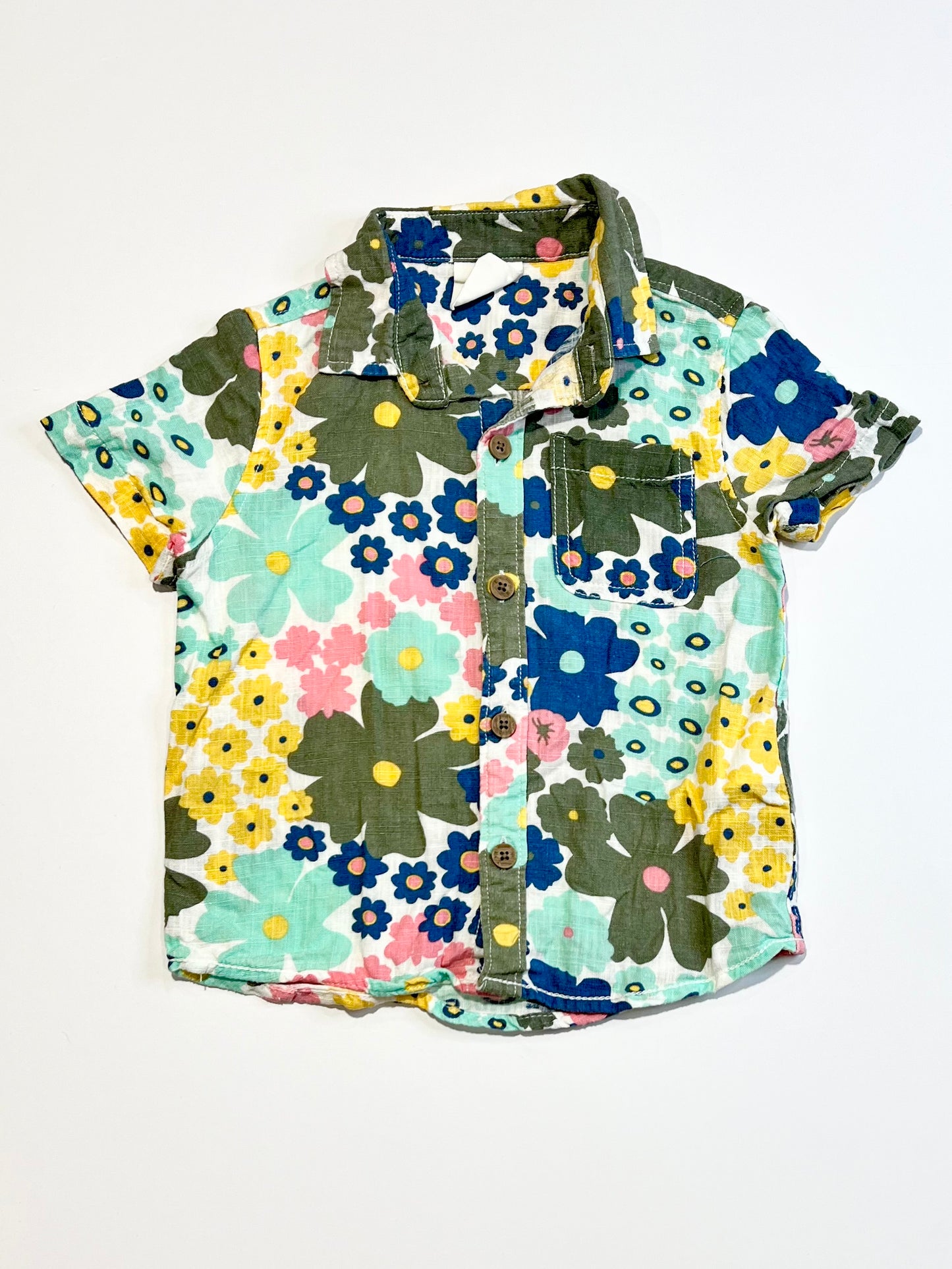 Woven floral shirt - Size 3