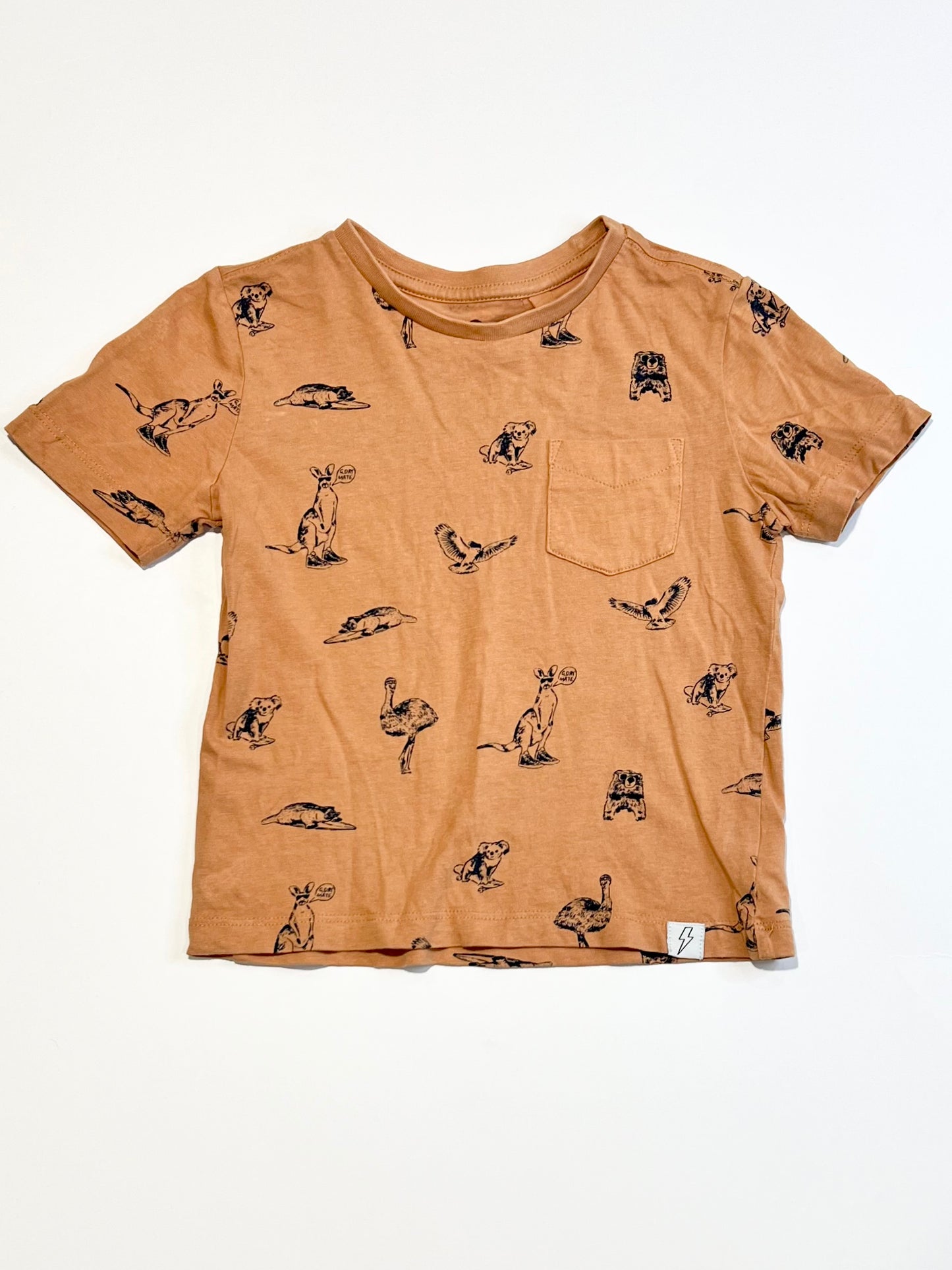 Aussie animals tee - Size 3