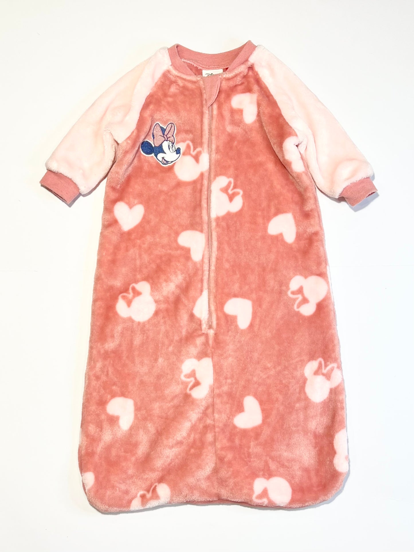 Minnie Mouse fleece sleeping bag - Size 3-6 months