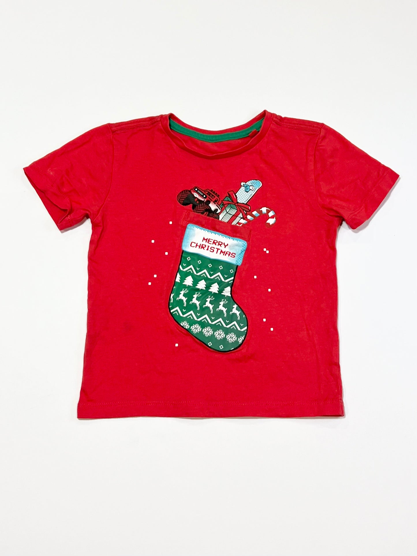 Chrismtas stocking tee - Size 3