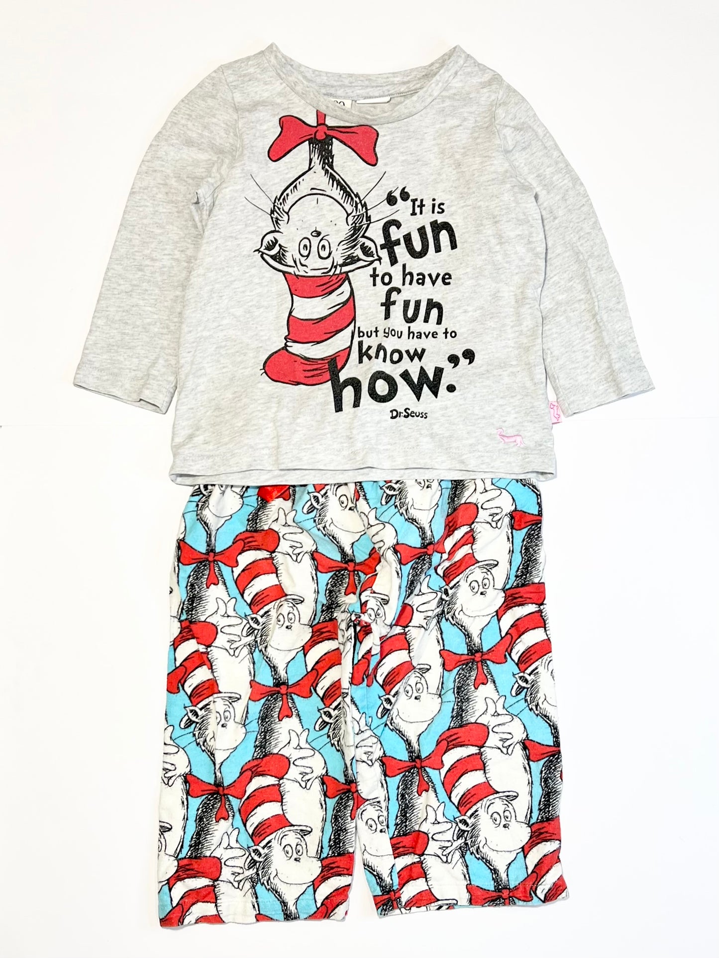 Cat in the Hat pyjamas - Size 1