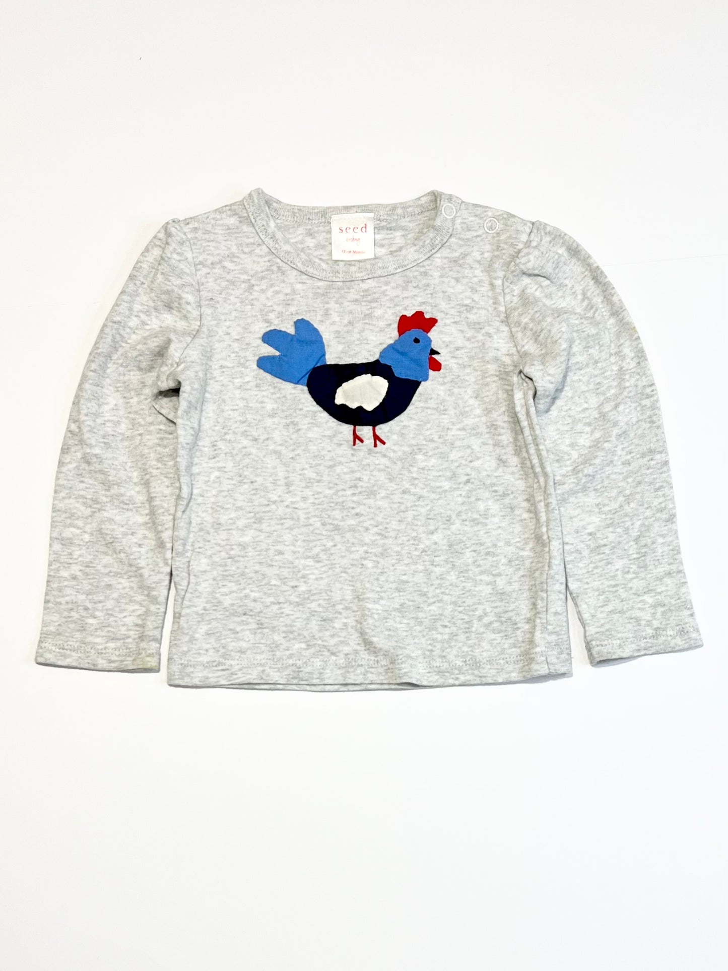Ribbed rooster top - Size 1