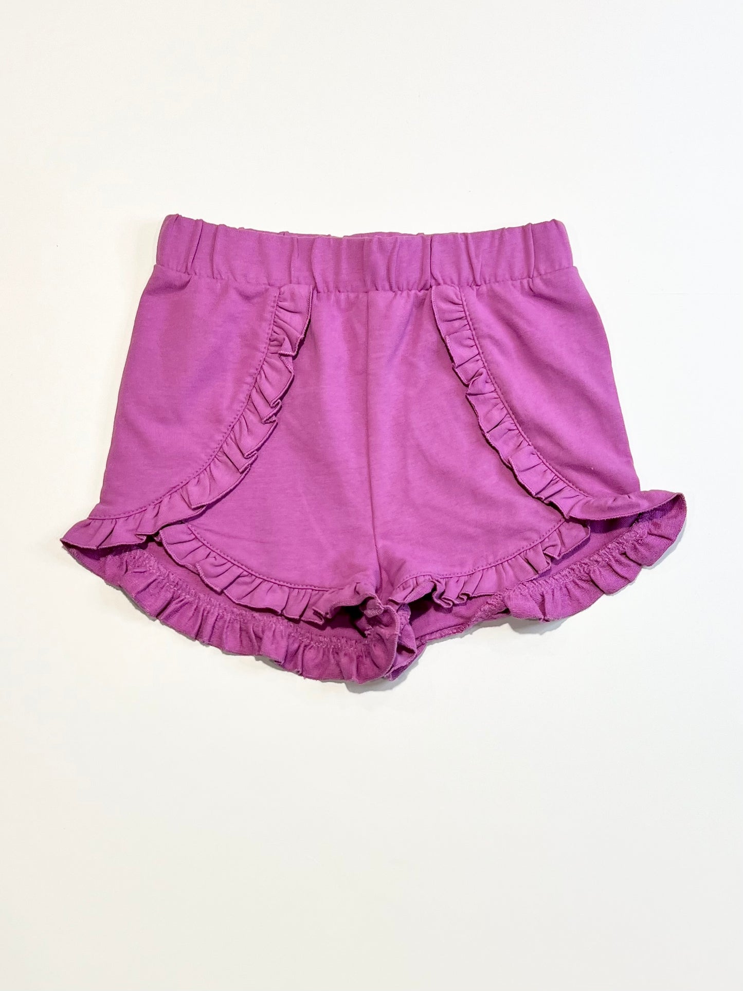 Jersey ruffle shorts - Size 3