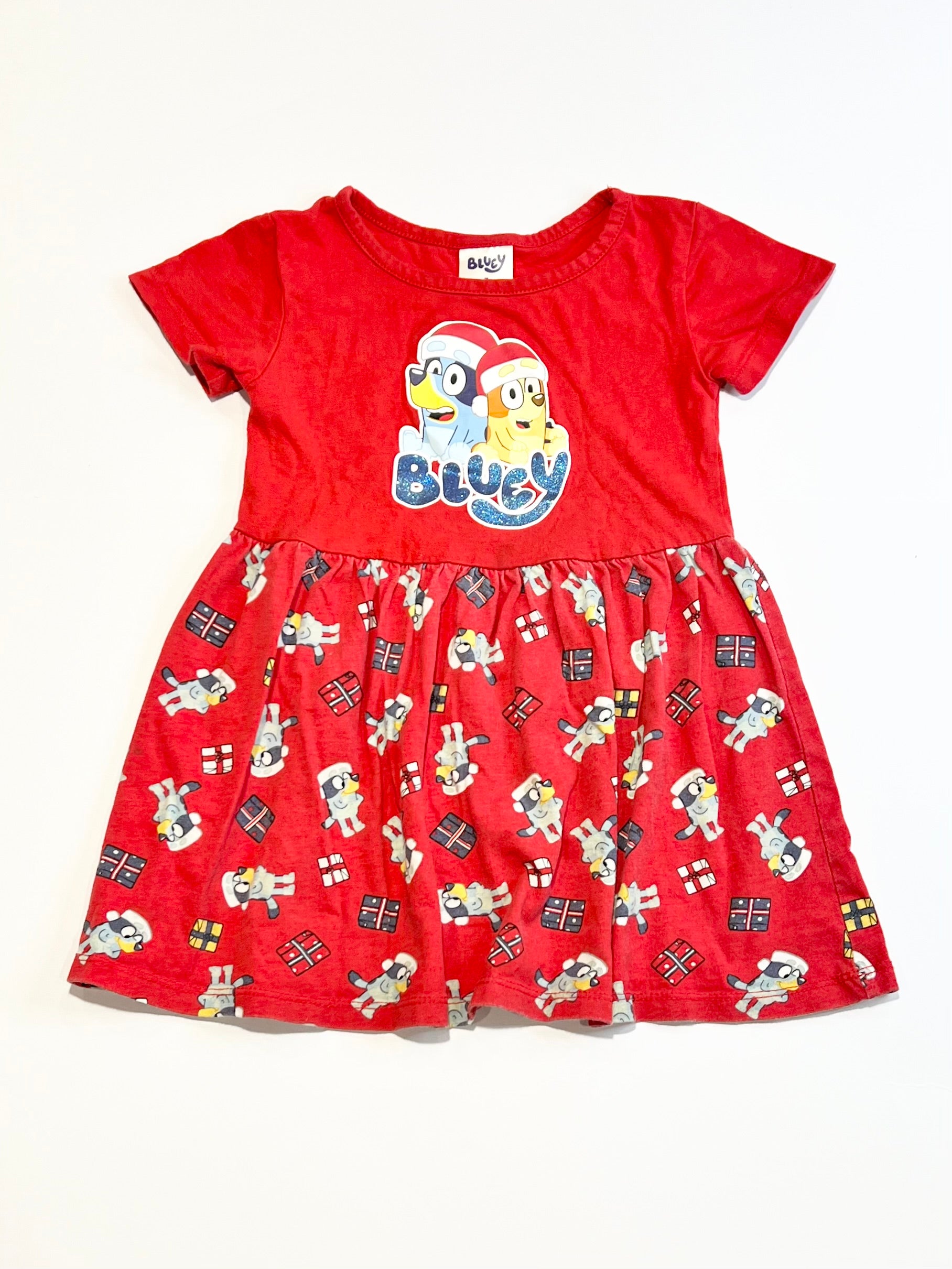 Bluey Christmas dress