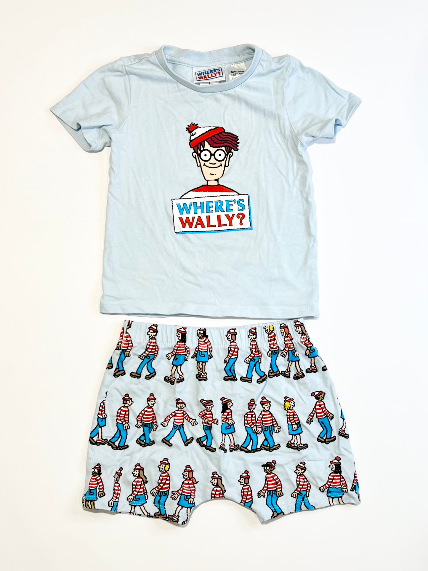Where's Wally? pyjamas - Size 2