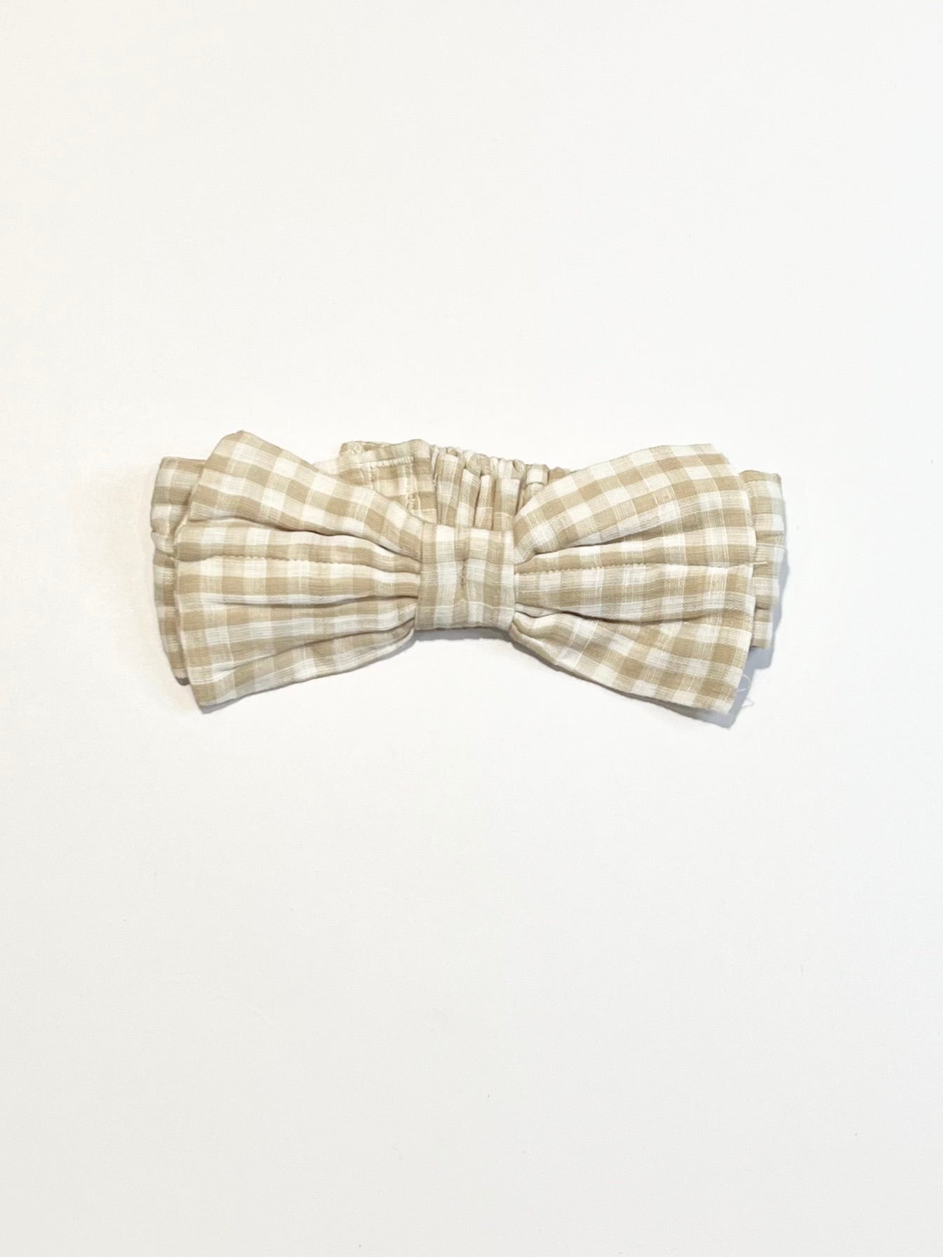 Gingham headband - Size 6-9 months