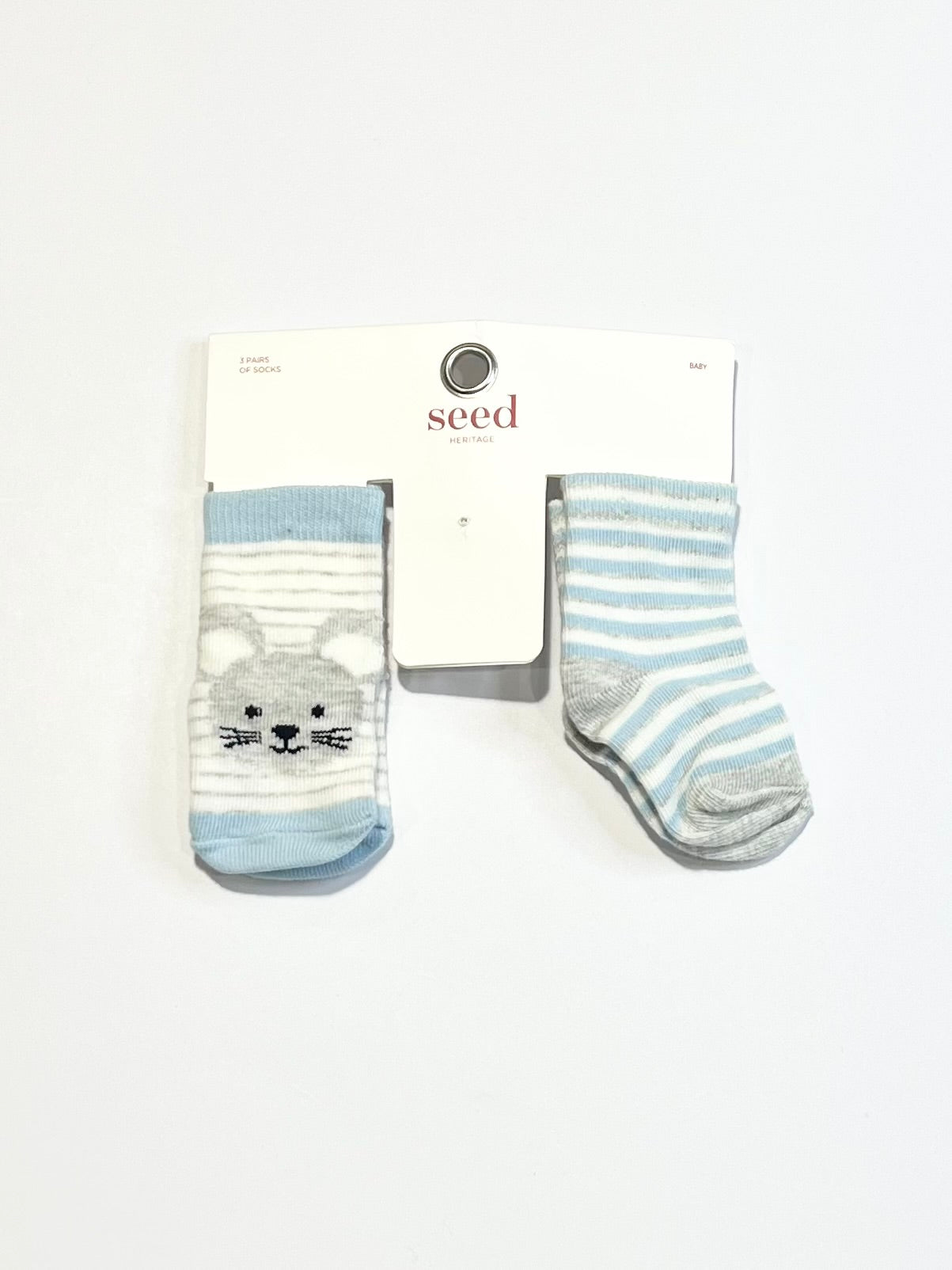 2-pack socks brand new - Size 3-6 months