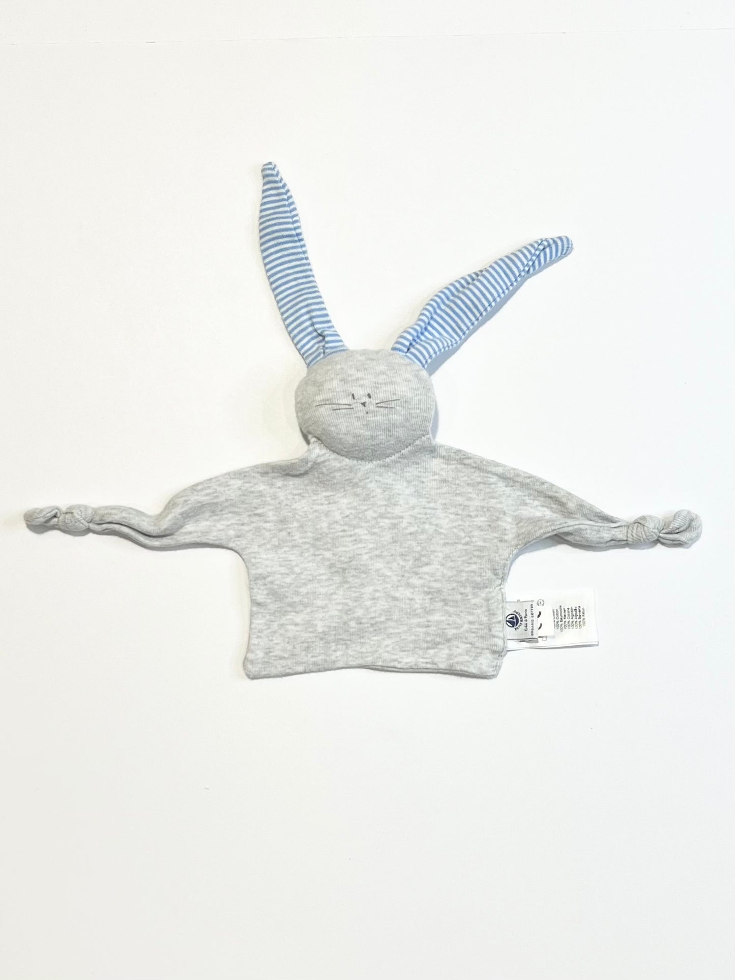 Grey bunny comforter