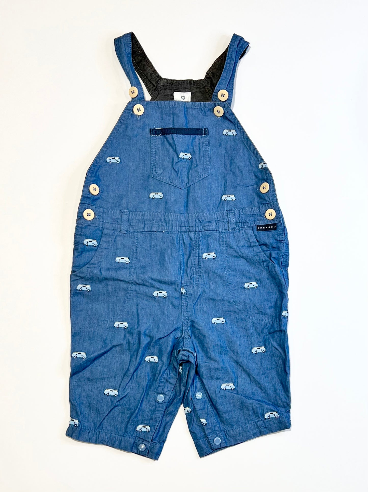 Embroidered Kombi overalls - Size 2