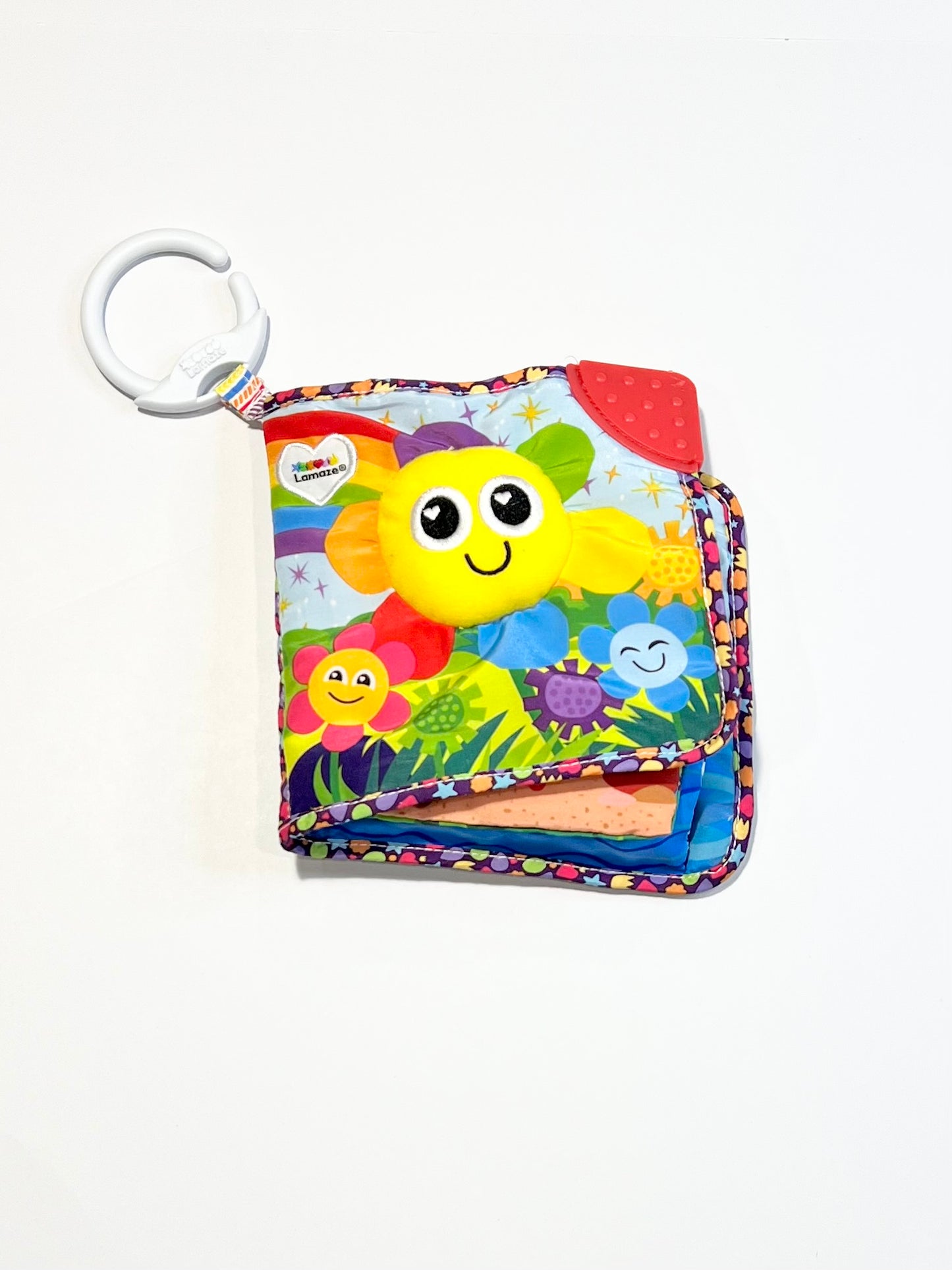 Colourful book pram toy