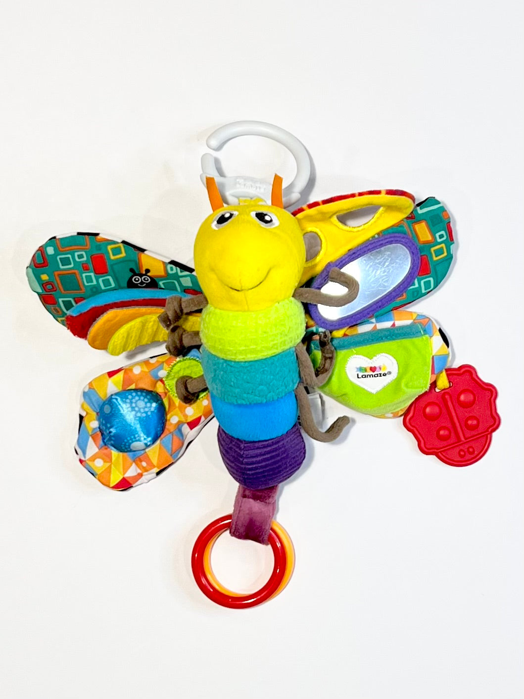 Colourful butterfly pram toy
