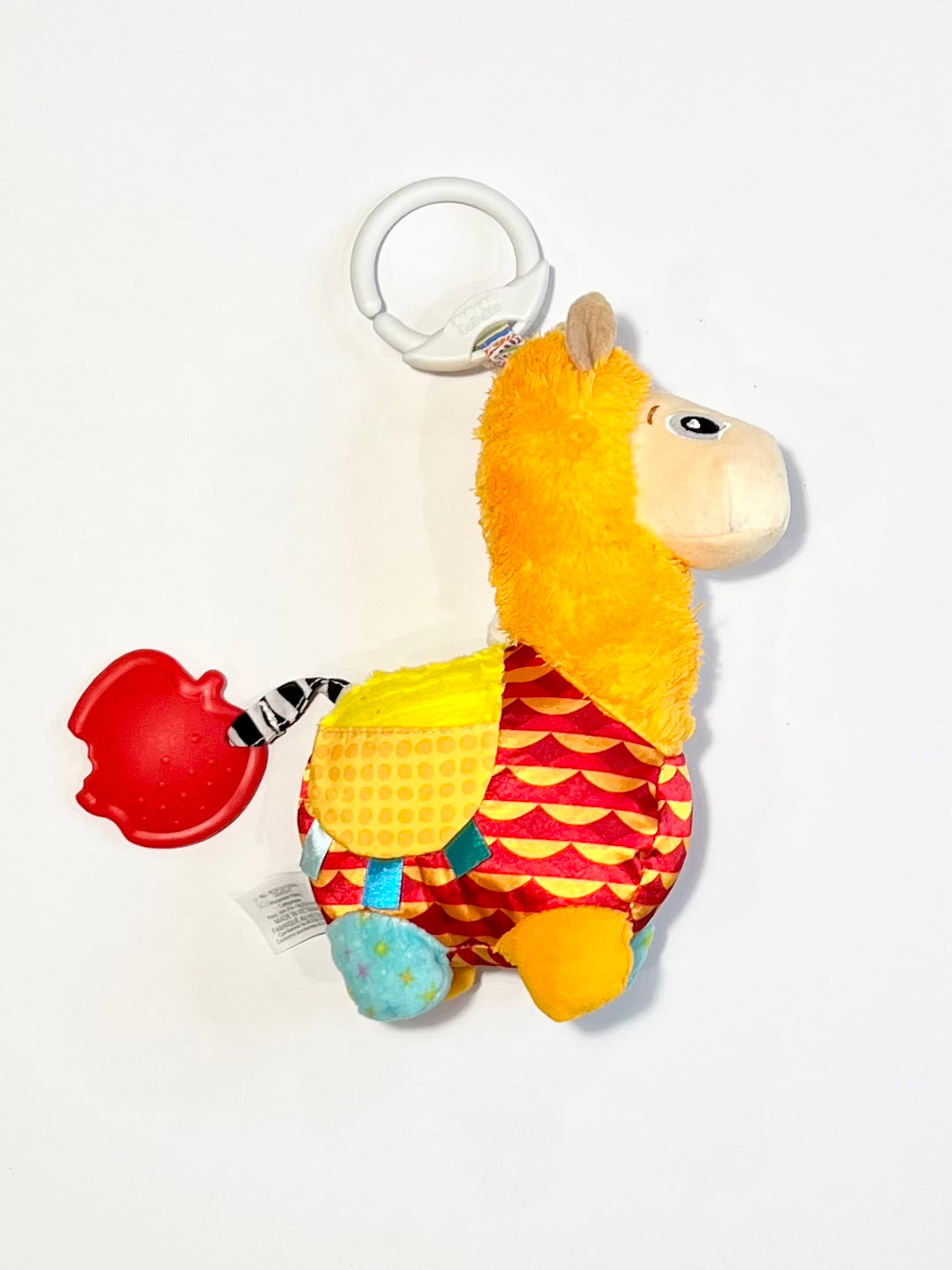 Colourful llama pram toy