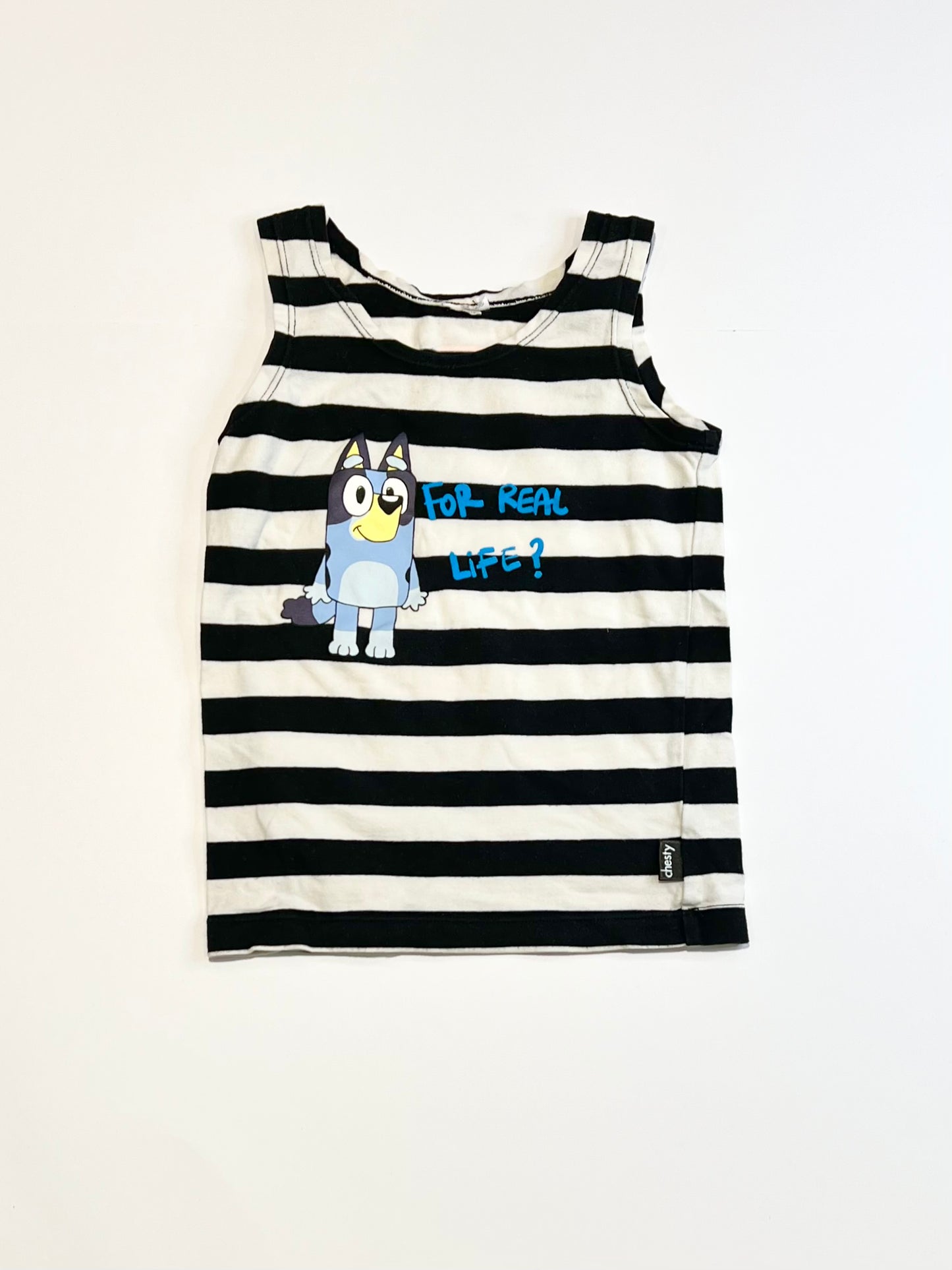 Bluey Chesty singlet - Size 2