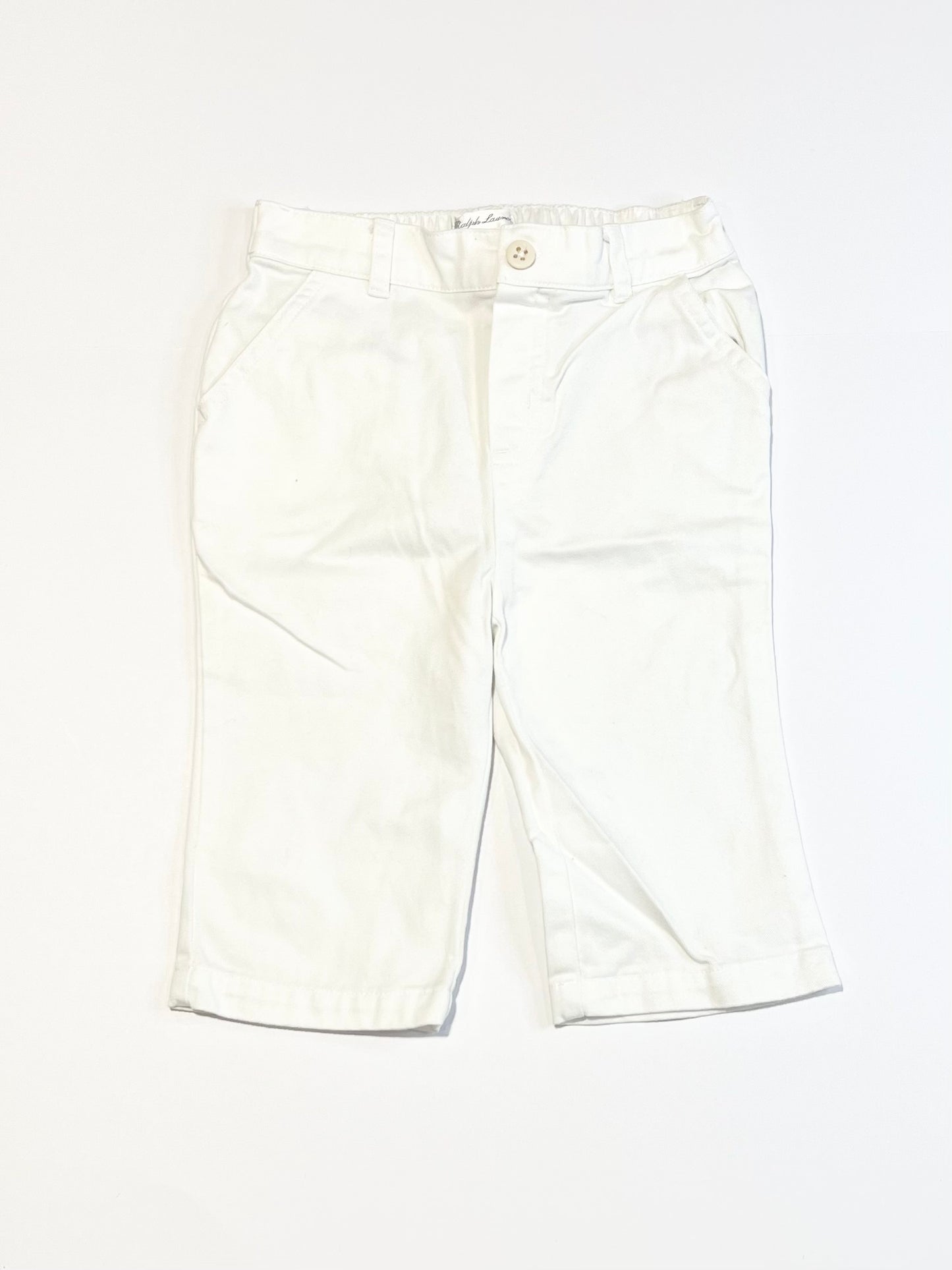 White pants - Size 6-9 months