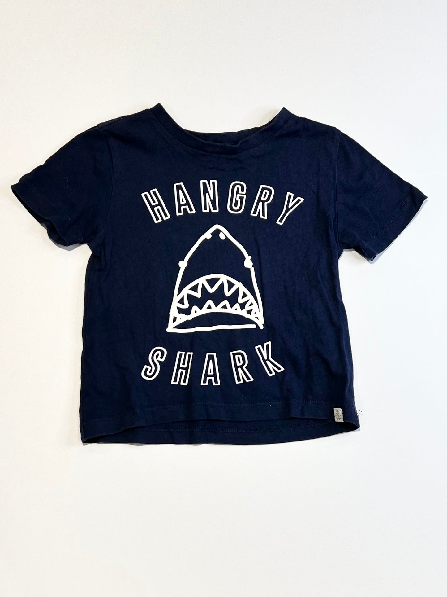 Hangry shark tee - Size 2