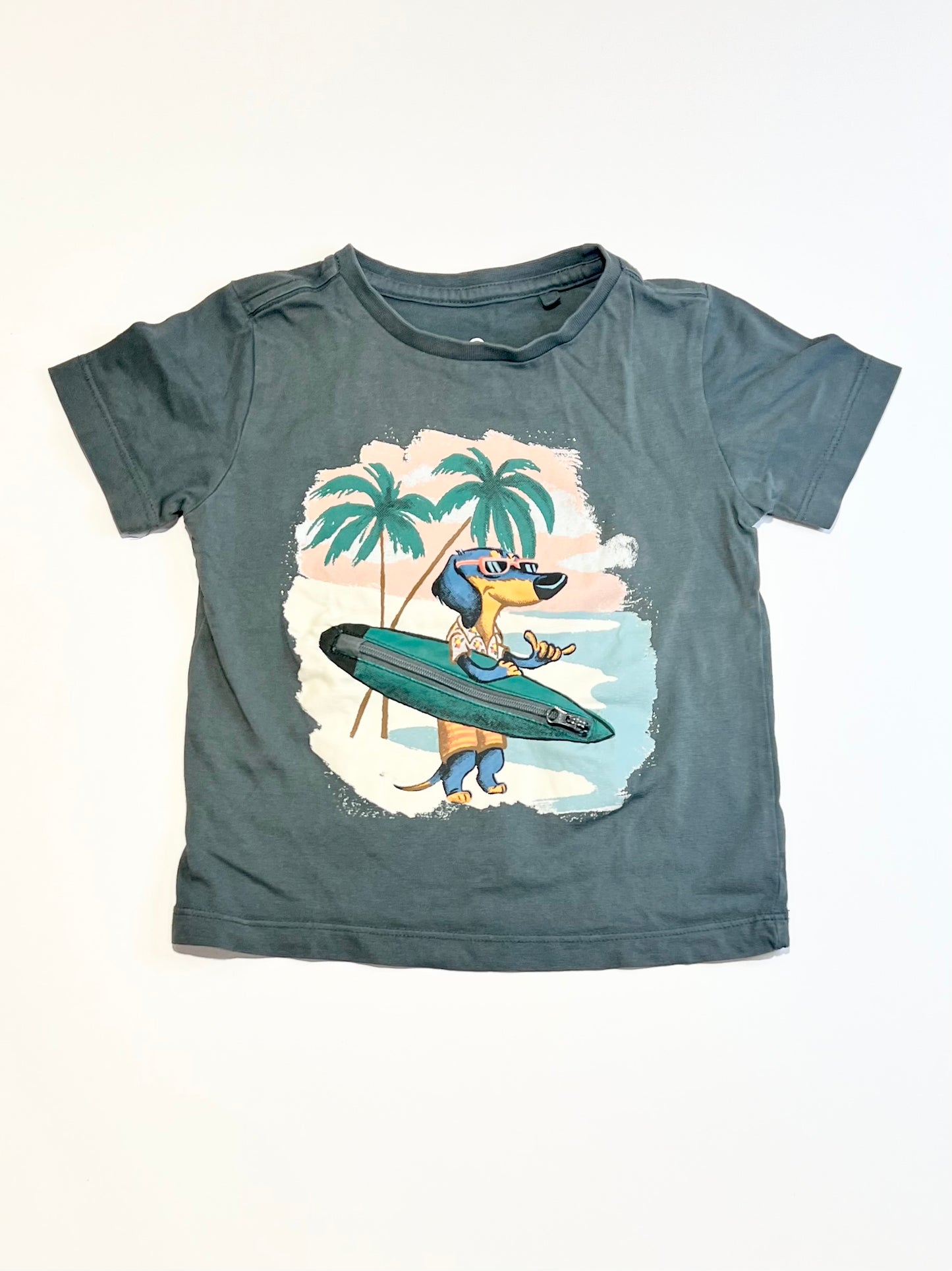 Surfing pup tee - Size 2