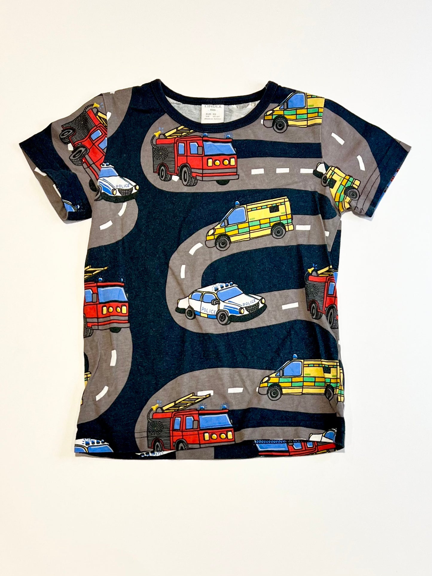 Vehicles tee - Size 2