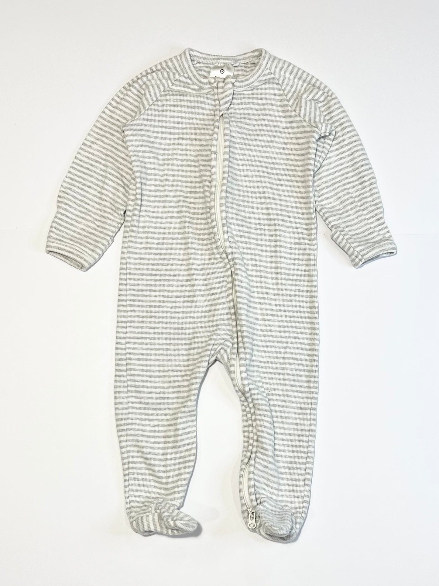Ribbed zip onesie - Size 0